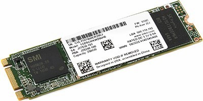 SSD 256 Gb M.2 2280 B&M 6Gb/s Intel 540s Series SSDSCKKW256H6X1 TLC