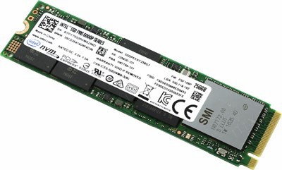 SSD 256 Gb M.2 2280 M Intel Pro 6000p Series SSDPEKKF256G7X1 3D TLC
