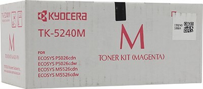 - Kyocera TK-5240M Magenta  P5026cdn/P5026cdw/M5526cdn/M5526cdw