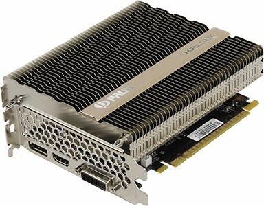 4Gb PCI-E GDDR5 Palit GTX1050Ti KalmX(RTL) DVI+HDMI+DP GeForce GTX1050Ti