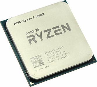 CPU AMD Ryzen 7 1800X (YD180XB) 3.6 GHz/8core/4+16Mb/95W Socket AM4