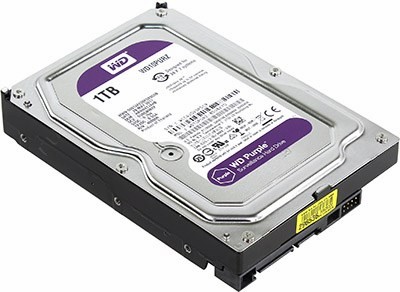 HDD 1 Tb SATA 6Gb/s Western Digital Purple WD10PURZ 3.5