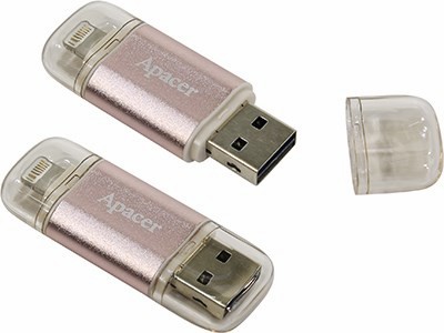 Apacer AH190 AP16GAH190H-1 USB3.1/Lightning Flash Drive16Gb (RTL)