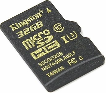 Kingston SDCG/32GBSP microSDHC Memory Card 32Gb UHS-I U3