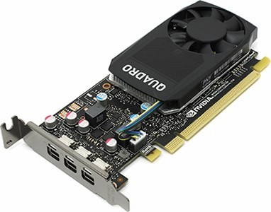 2Gb PCI-E PNY VCQP400 (OEM) 3xminiDP NVIDIA Quadro P400