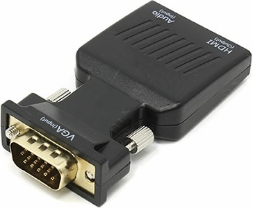 VGA to HDMI Converter VGA(15M)+audio - HDMI (F) ( miroUSB)