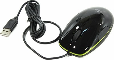 Logitech M150/LS1 Laser Mouse (RTL) USB 3btn+Roll 910-003743