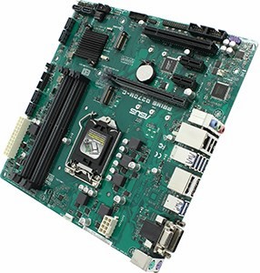 ASUS PRIME Q270M-C (RTL) LGA1151 Q270 PCI-E Dsub+DVI+HDMI+DP GbLAN SATA MicroATX 4*DDR4