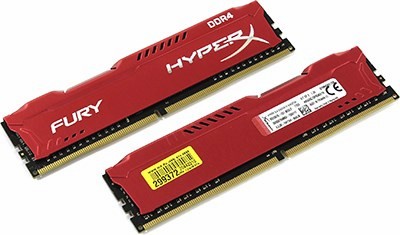 Kingston HyperX Fury HX426C16FR2K2/16 DDR4 DIMM 16Gb KIT 2*8Gb PC4-21300 CL16