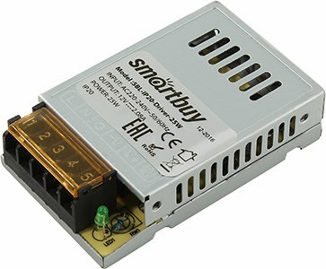 Smartbuy SBL-IP20-Driver-25W   (.AC220-240, DC12, 25, )