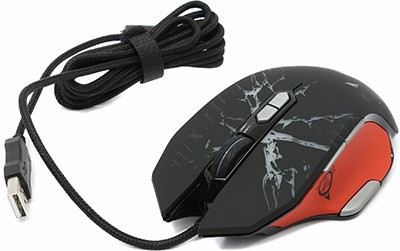 Jet.A Gaming Mouse JA-GH21 Black&Red (RTL) USB 8btn+Roll