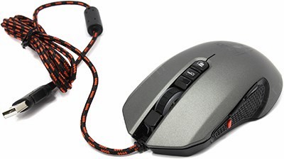Jet.A Gaming Mouse JA-GH23 Black&Grey (RTL) USB 8btn+Roll