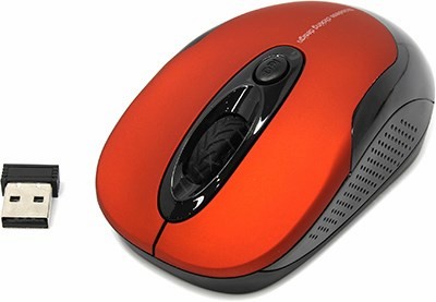Jet.A Optical Mouse OM-U30G Red (RTL) USB 4btn+Roll, 