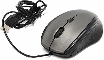 Jet.A Comfort Optical Mouse OM-U59 Black&Grey (RTL) USB 4btn+Roll