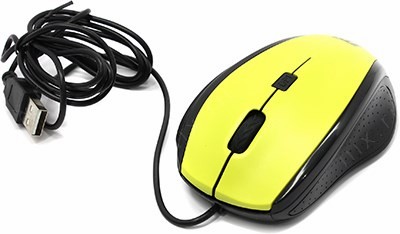 Jet.A Comfort Optical Mouse OM-U59 Yellow (RTL) USB 4btn+Roll