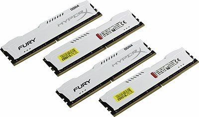 Kingston HyperX Fury HX421C14FWK4/64 DDR4 DIMM 64Gb KIT 4*16Gb PC4-17000 CL14