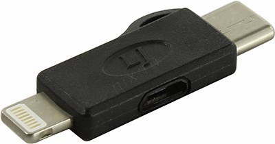 KS-is KS-318 USB-C M -- microUSB/Lightning