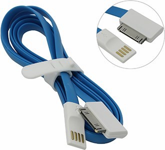 Smartbuy iK-412m blue  USB -- Apple 30-pin 1.2