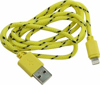 Smartbuy iK-512n yellow  USB AM--Lightning 1.2