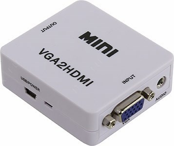VGA to HDMI Converter VGA(15F)+audio - HDMI (F) ( miniUSB)