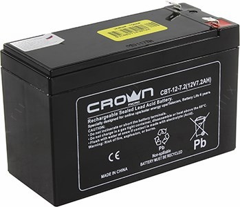  CROWN Micro CBT-12-7.2 (12V, 7.2Ah)  UPS