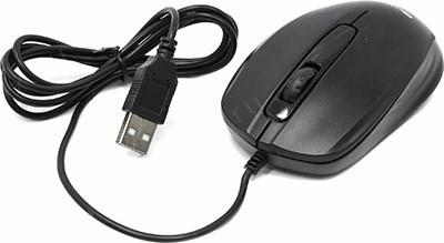 CANYON Optical Mouse CNE-CMS01B Black (RTL) USB 3btn+Roll
