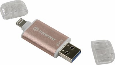Transcend TS64GJDG300R JetDrive Go 300R USB3.1/Lightning Flash Drive 64Gb (RTL)