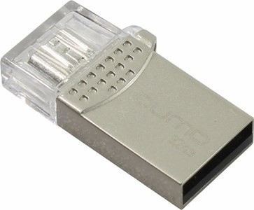Qumo Keeper QM32GUD-Keep USB2.0/USB micro-B OTG Flash Drive 32Gb (RTL)