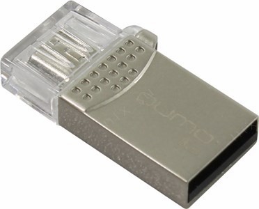 Qumo Keeper QM8GUD-Keep USB2.0/USB micro-B OTG Flash Drive 8Gb (RTL)