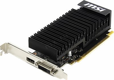 2Gb PCI-E GDDR5 MSI GT 1030 2GH LP OCV1 (RTL) DVI+HDMI GeForce GT1030