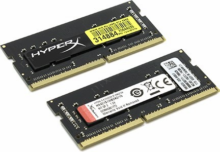 Kingston HyperX Impact HX421S13IB2K2/16 DDR4 SODIMM 16Gb KIT 2*8Gb PC4-17000CL13 (for NoteBook)