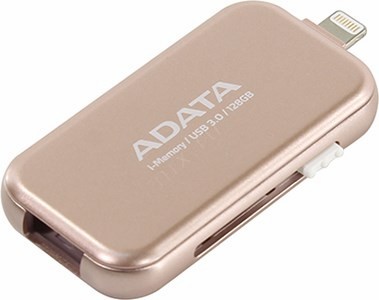 ADATA i-Memory AUE710-128G-CRG USB3.0/Lightning Flash Drive 128Gb