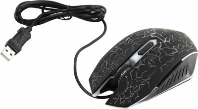 OKLICK HellFire Gaming Mouse 895G Black 2400dpi (RTL) USB 6btn+Roll 412863