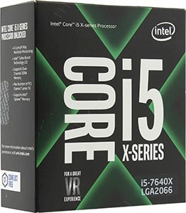 CPU Intel Core i5-7640X BOX ( ) 4.0 GHz/4core/1+6Mb/112W/8 GT/s LGA2066