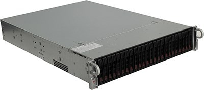 SuperMicro 2U 2028R-E1CR24N (LGA2011-3, C612, PCI-E, SVGA, SAS3/SATA RAID, 24xHS SAS/SATA, 4*GbLAN,24DDR4,920W HS)