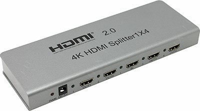 Orient HSP0104H-2.0 HDMI Splitter (1in - 4out, ver2.0) + ..