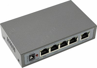 Orient SWP-6504POE 1GB PoE Switch (4UTP 100Mbps PoE, 1Uplink)