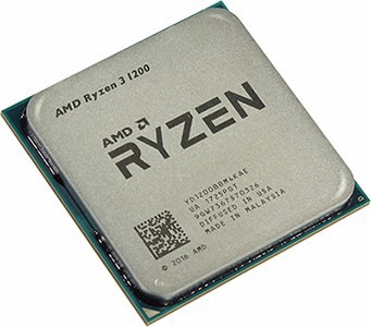 CPU AMD Ryzen 3 1200  (YD1200B) 3.1 GHz/4core/2+8Mb/65W Socket AM4