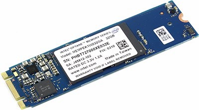 SSD 32 Gb M.2 2280 B&M Intel Optane Memory MEMPEK1W032GAXT 3D Xpoint