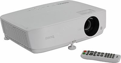 BenQ Projector MS531 (DLP, 3300 , 15000:1, 800x600, D-Sub, HDMI, RCA, S-Video, USB, , 2D/3D)