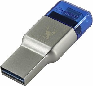 Kingston MobileLite Duo 3C FCR-ML3C USB3.1 MicroSDXC Card Reader/Writer