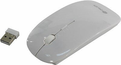 OKLICK Wireless Optical Mouse 625MW White (RTL)USB 3btn+Roll 400993