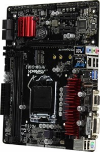 ASRock H110M-G/M.2 (RTL) LGA1151 H110 PCI-E Dsub+DVI+HDMI GbLAN SATA MicroATX 2*DDR4