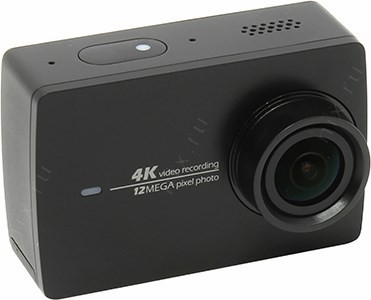 YI YAS.1616.INT Night Black 4K Action Camera (4K Ultra HD,12Mpx,CMOS,155,microSD,Touch LCD,WiFi, BT,Li-Ion)