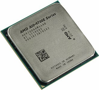 CPU AMD A10 9700E  (AD9700AH) 3.0 GHz/4core/SVGA RADEON R7/2 Mb/35W Socket AM4
