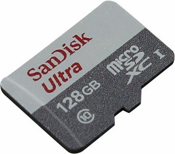 SanDisk Ultra SDSQUNB-128G-GN3MN microSDXC Memory Card 128Gb UHS-I U1 Class10