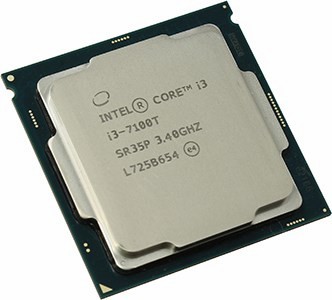 CPU Intel Core i3-7100T  3.4 GHz/2core/SVGA HD Graphics 630/0.5+ 3Mb/35W/8 GT/s LGA1151