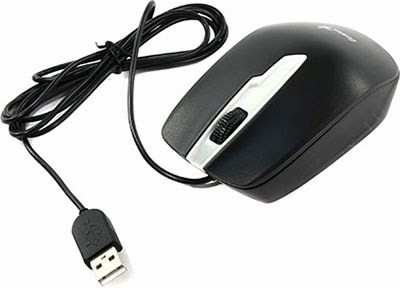Genius Optical Mouse DX-180 Black (RTL) USB 3btn+Roll (31010239100)