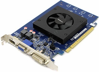 1Gb PCI-E GDDR5 GIGABYTE GV-N710D5-1GI (RTL) D-Sub+DVI+HDMI GeForce GT710