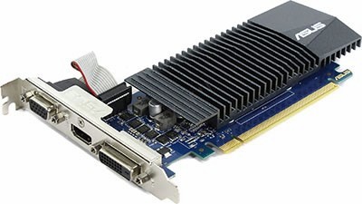 1Gb PCI-E GDDR5 ASUS GT710-SL-1GD5-BRK (RTL) D-Sub+DVI+HDMI GeForceGT710